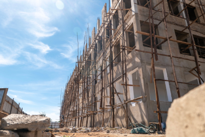 Overview of the JIT campus construction project in Nyashishi